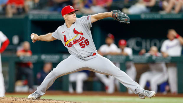 St. Louis Cardinals reliever Ryan Helsley